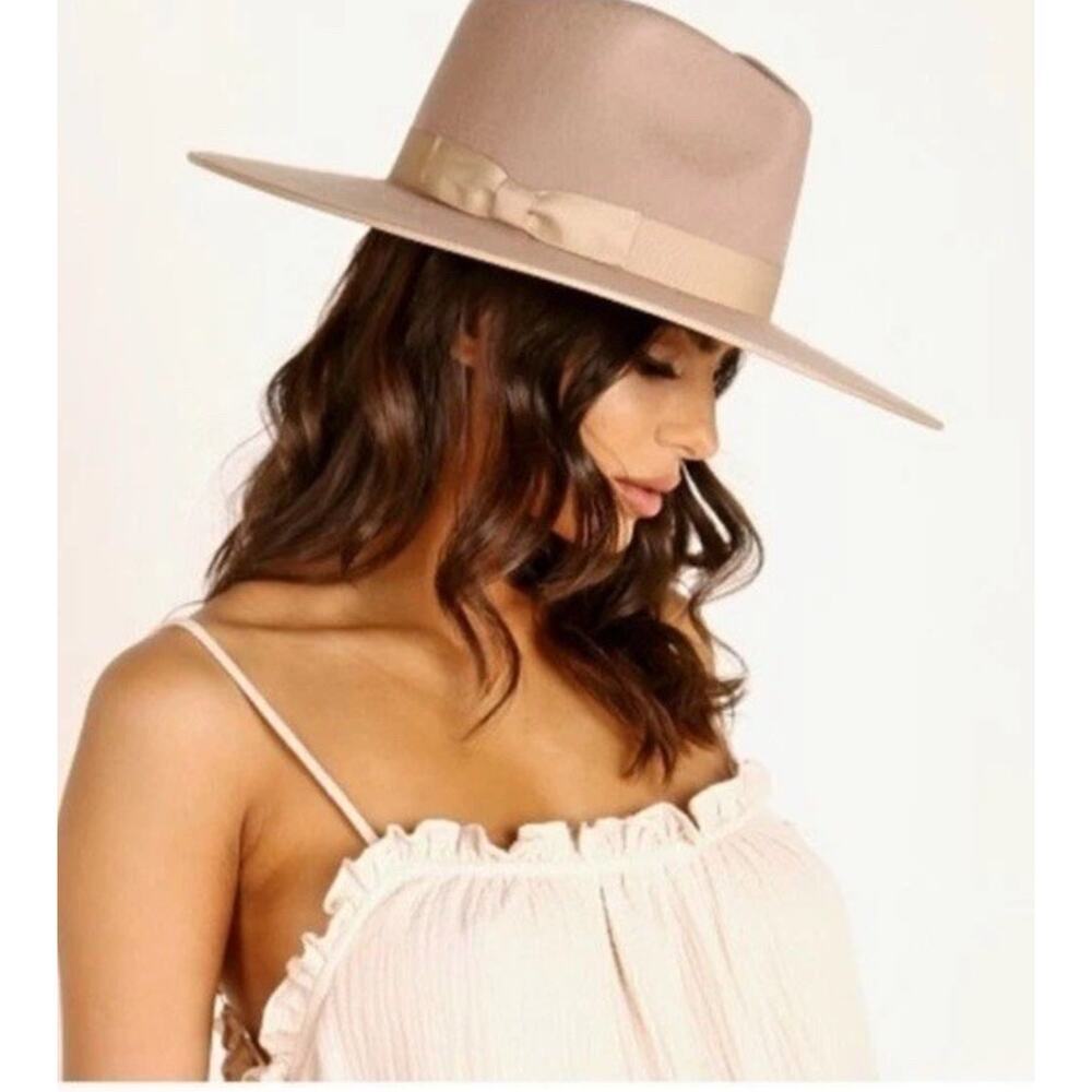 Lack of Color Zulu Rancher 100% Wool Fedora Hat in Sand Size Small 55 cm NWT